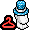 Icon Blue Party Hat