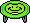 Icon Trampoline Smiley vert